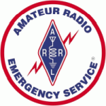Picture of the Amateur Radio Emergency Service logo.
