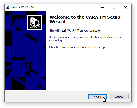 VARA FM Installation and Configuration