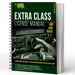 Picture of the ARRL's Extra Class License Manual